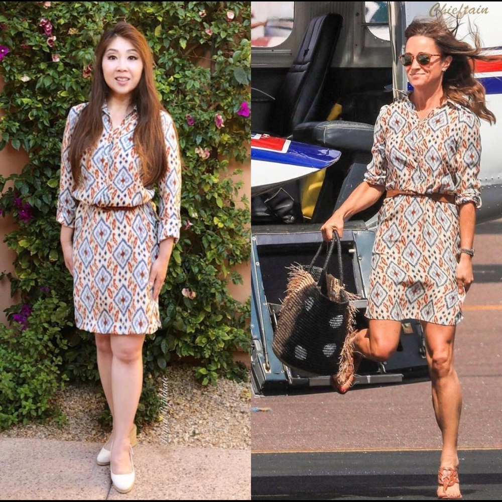 Pippa Middleton Zara dress